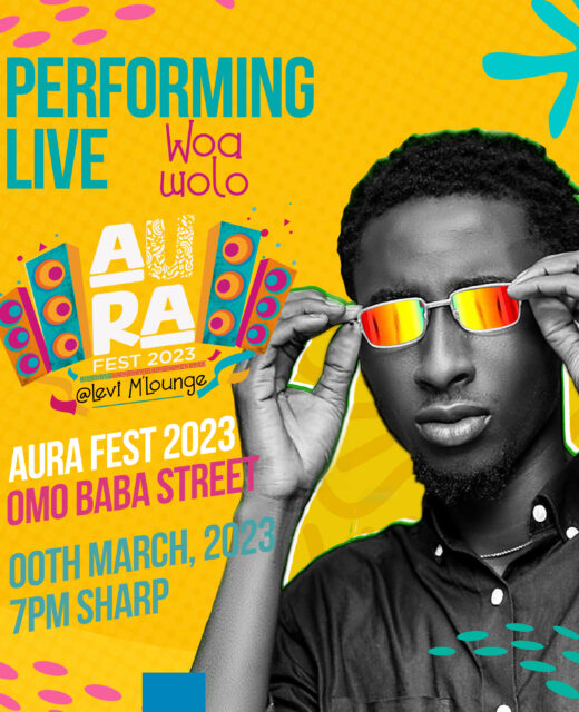 Flyer design for Aura Fest